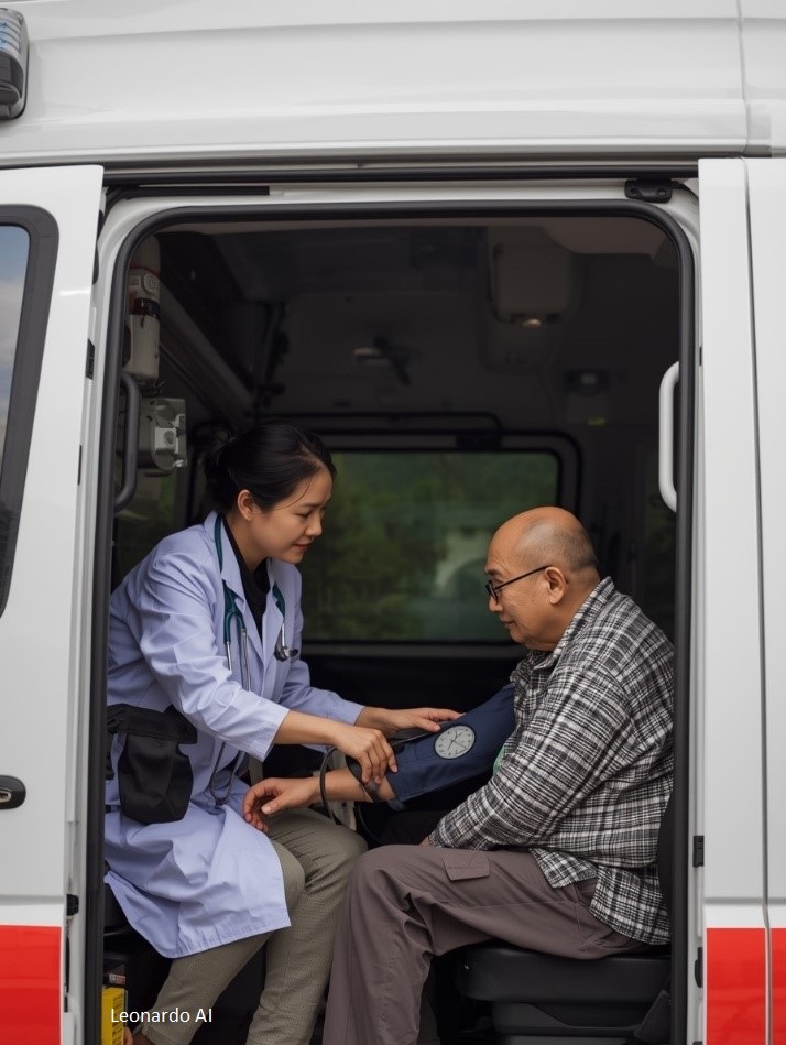 Поддержание здоровья пожилого населения в отдаленных районах: мобильные клиники