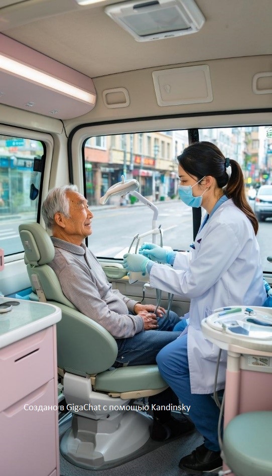 Передвижные стоматологии: улучшенный доступ к медицинской помощи для пожилых пациентов